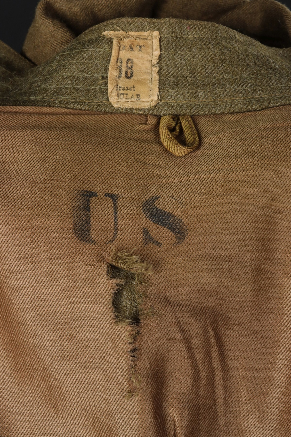 WWI US ARMY 2ND DIVISION SERGEANT UNIFORM