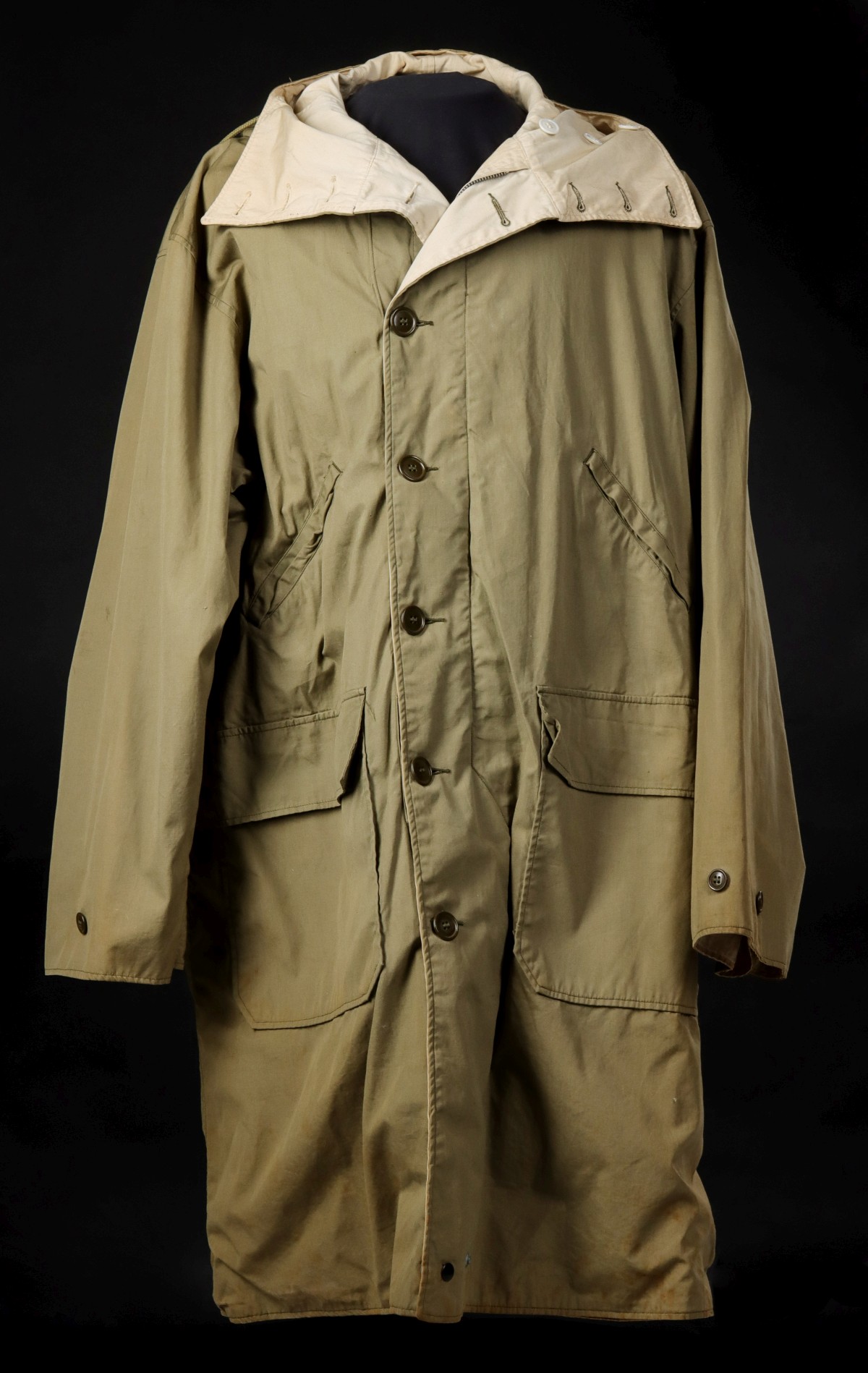 US ARMY WWII REVERSIBLE HOODED JACKET