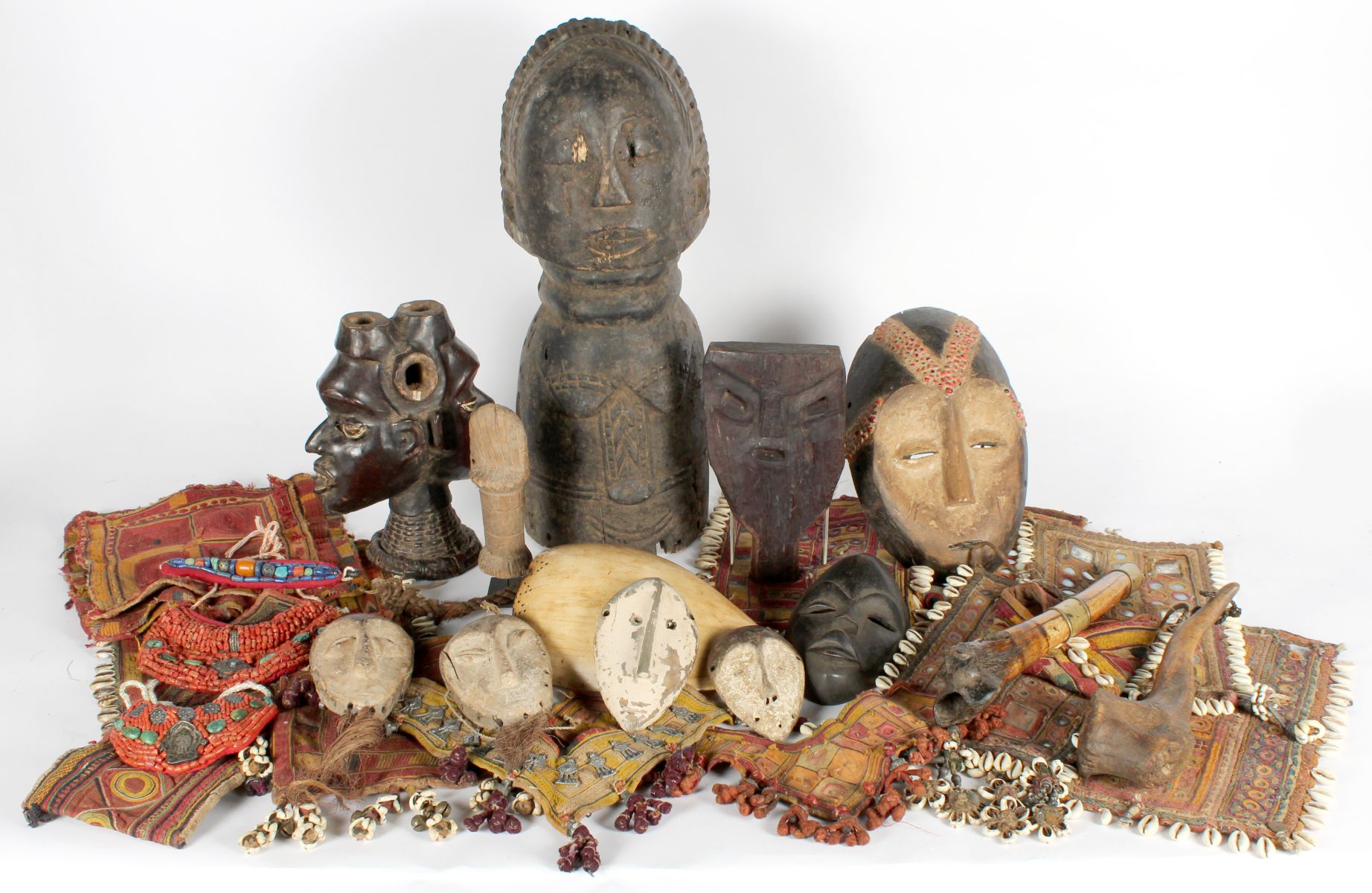 A COLLECTION OF AFRICAN AND OTHER ETHNOGRAPHIC OBJECTS