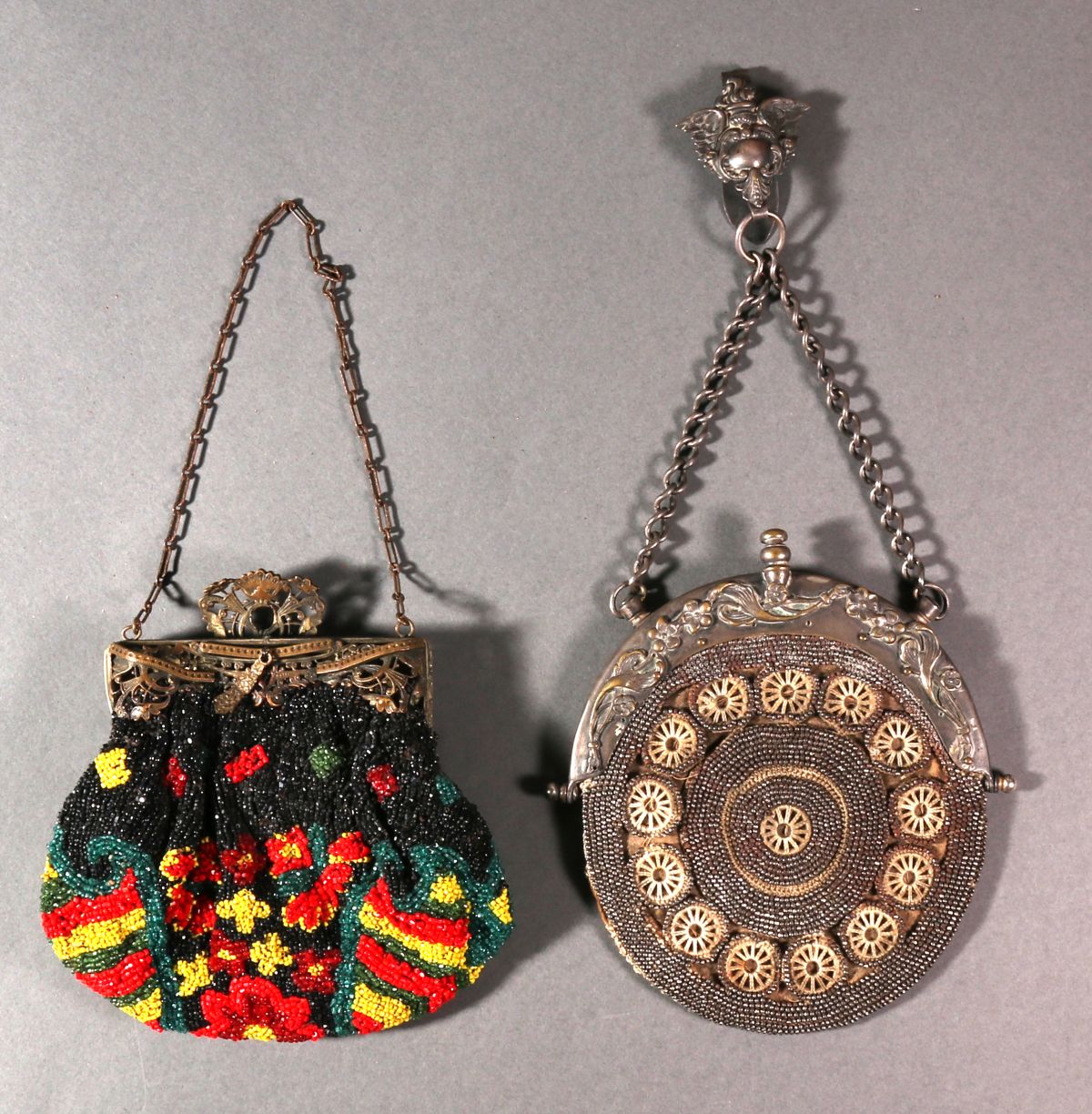 A COLLECTION OF BEADED AND OTHER ANTIQUE PURSES