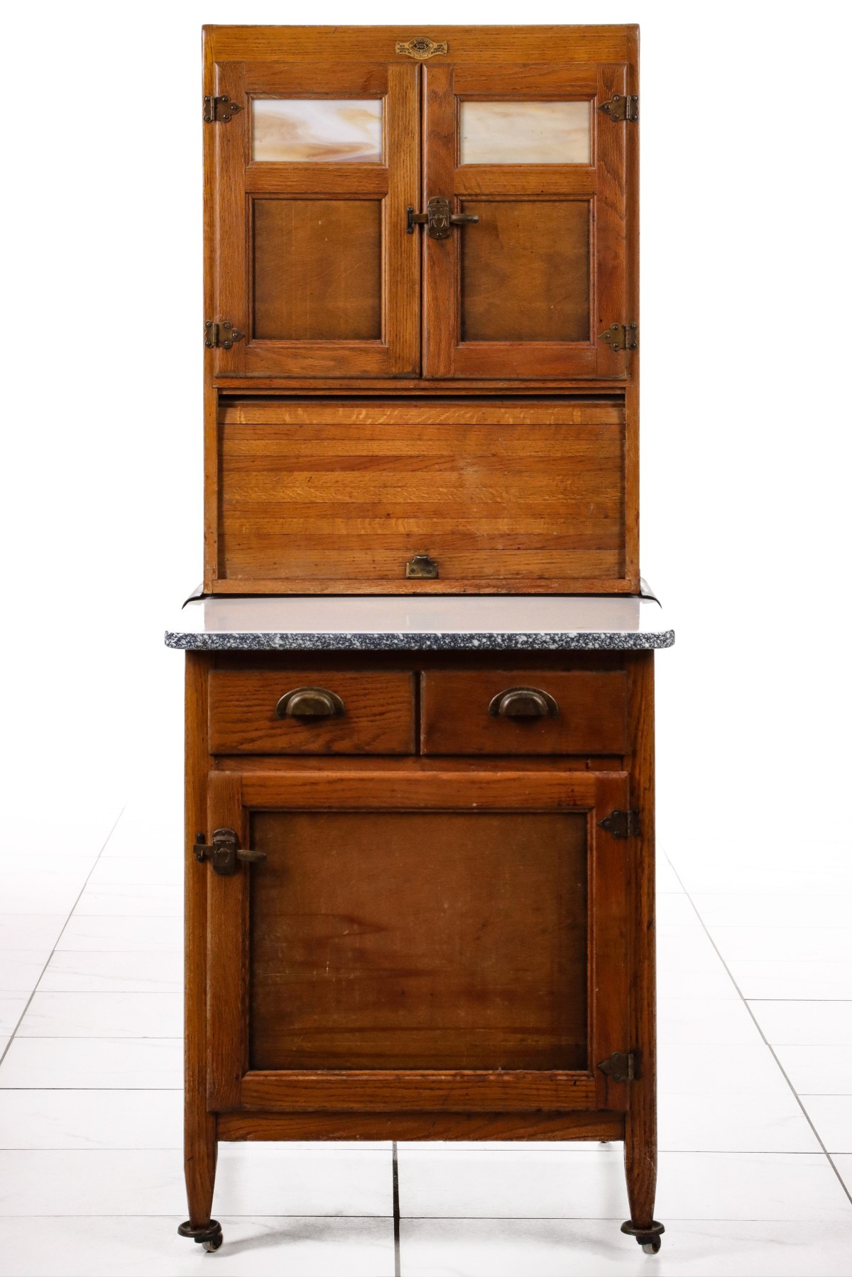 THE BEST LITTLE HOOSIER BRAND KITCHEN CABINET C. 1920