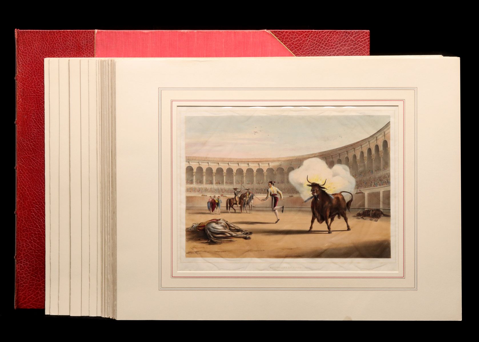 WILLIAM LAKE PRICE, PORTFOLIO 1852 'SPANISH BULLFIGHTS'