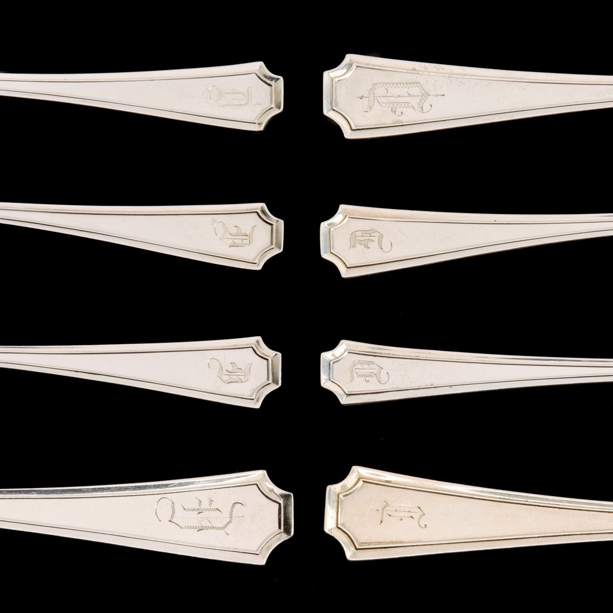 A 200-PIECE SERVICE OF DURGIN FAIRFAX STERLING FLATWARE