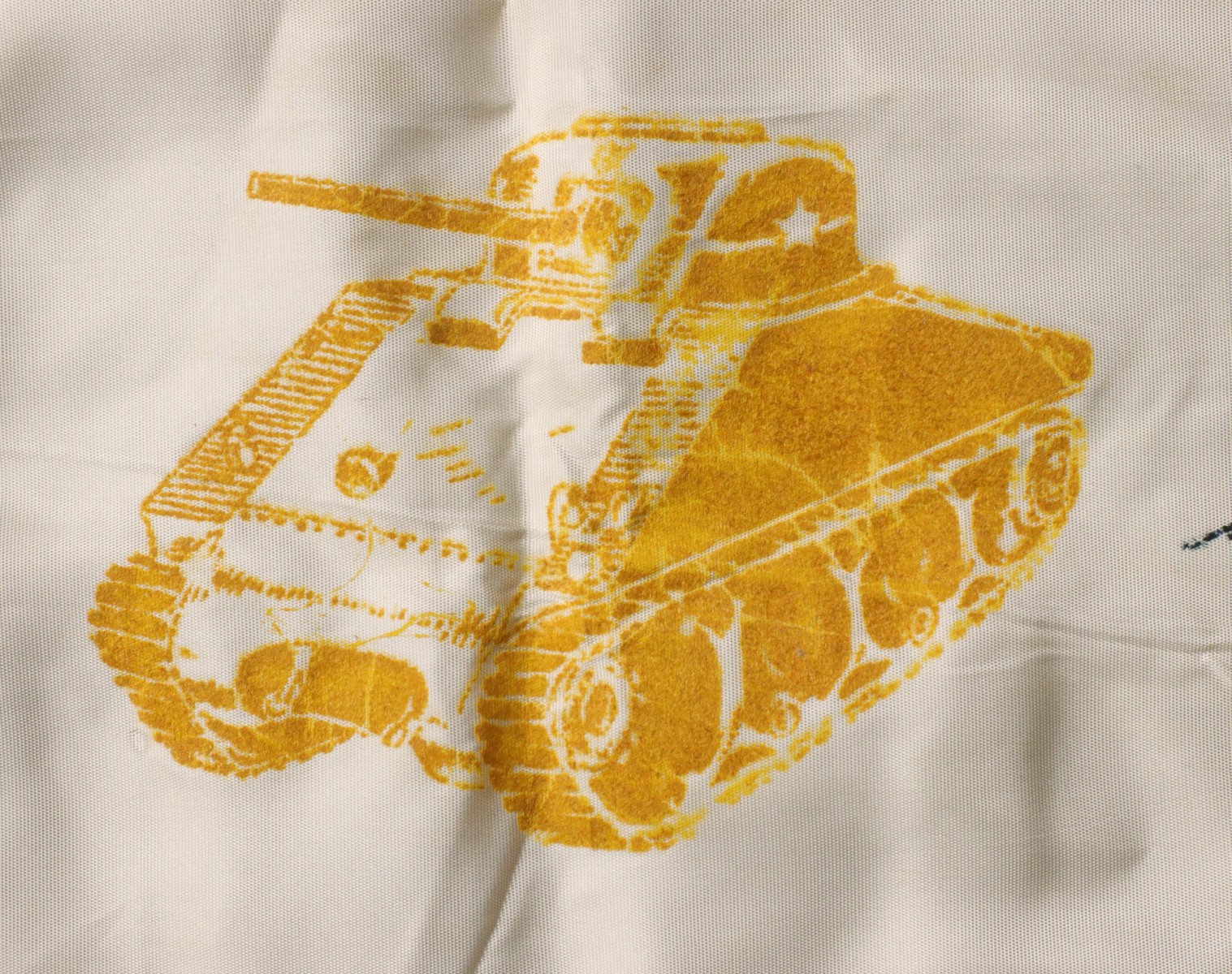 THREE SATIN WORLD WAR TWO TANK DESTROYER PILLOW COVERS