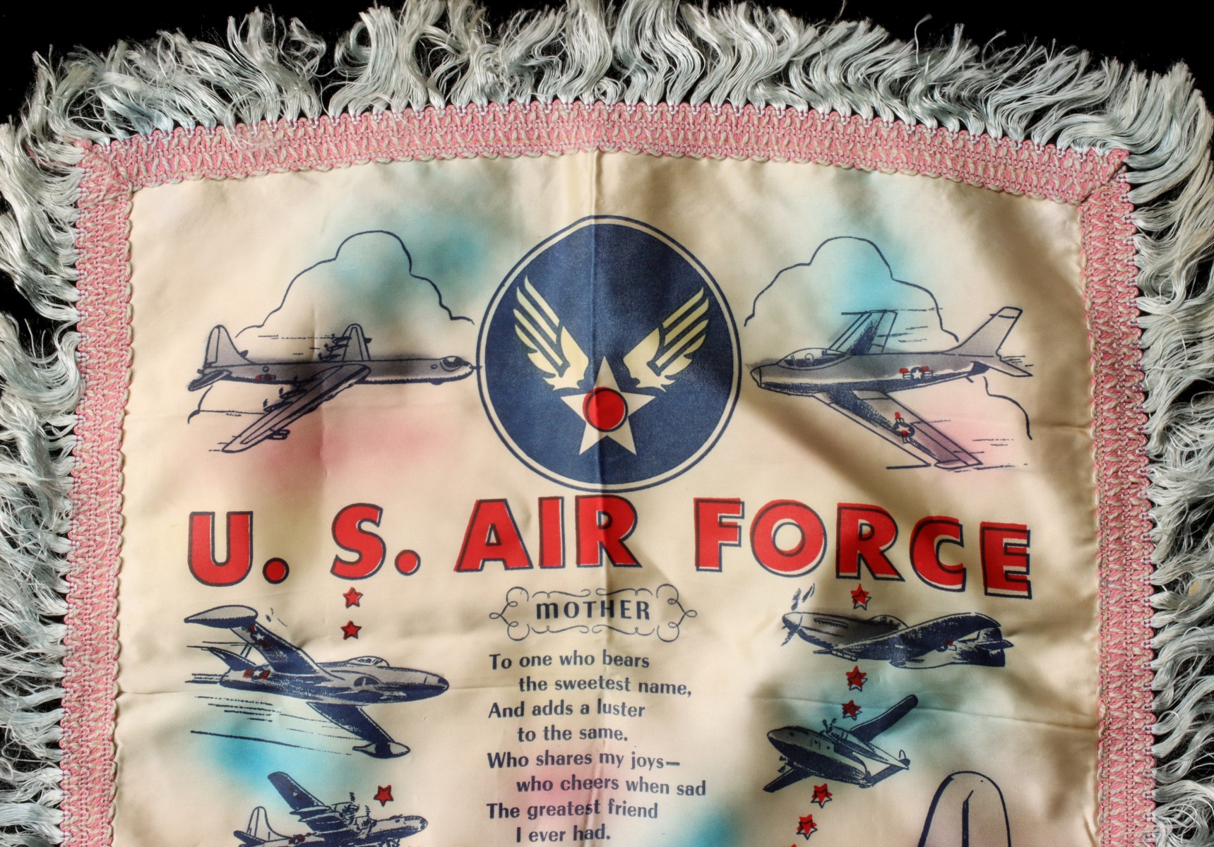 PARATROOPERS, MARINES, AIR FORCE WWII PILLOW COVERS