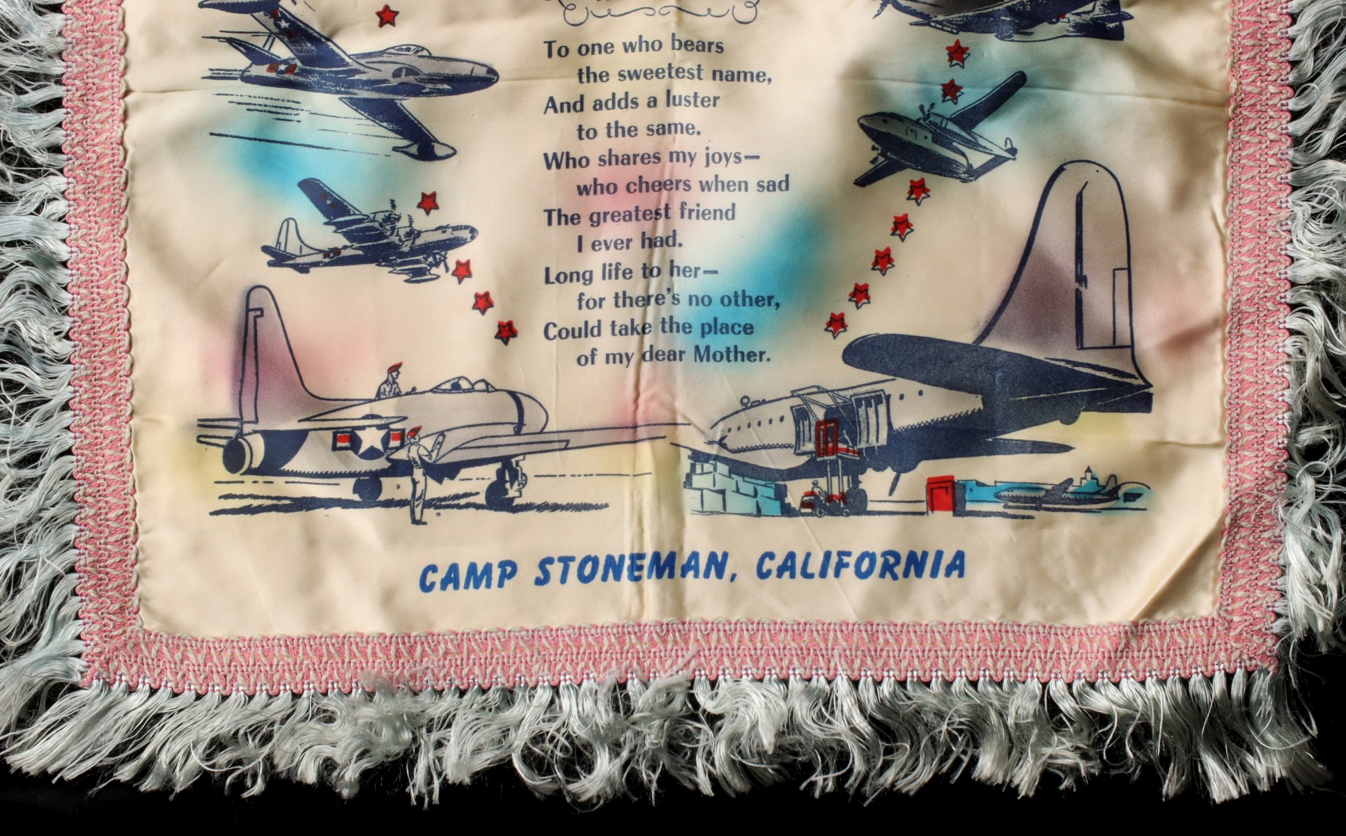 PARATROOPERS, MARINES, AIR FORCE WWII PILLOW COVERS