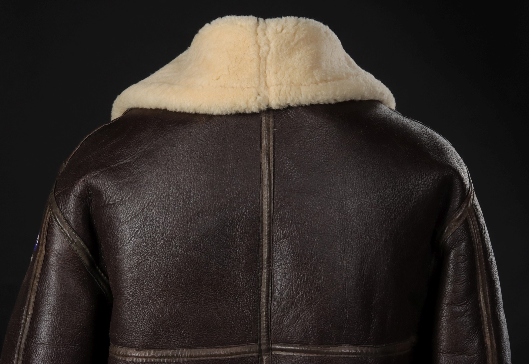 AN AVIREX LTD B-3 TYPE SHEARLING AVIATOR JACKET