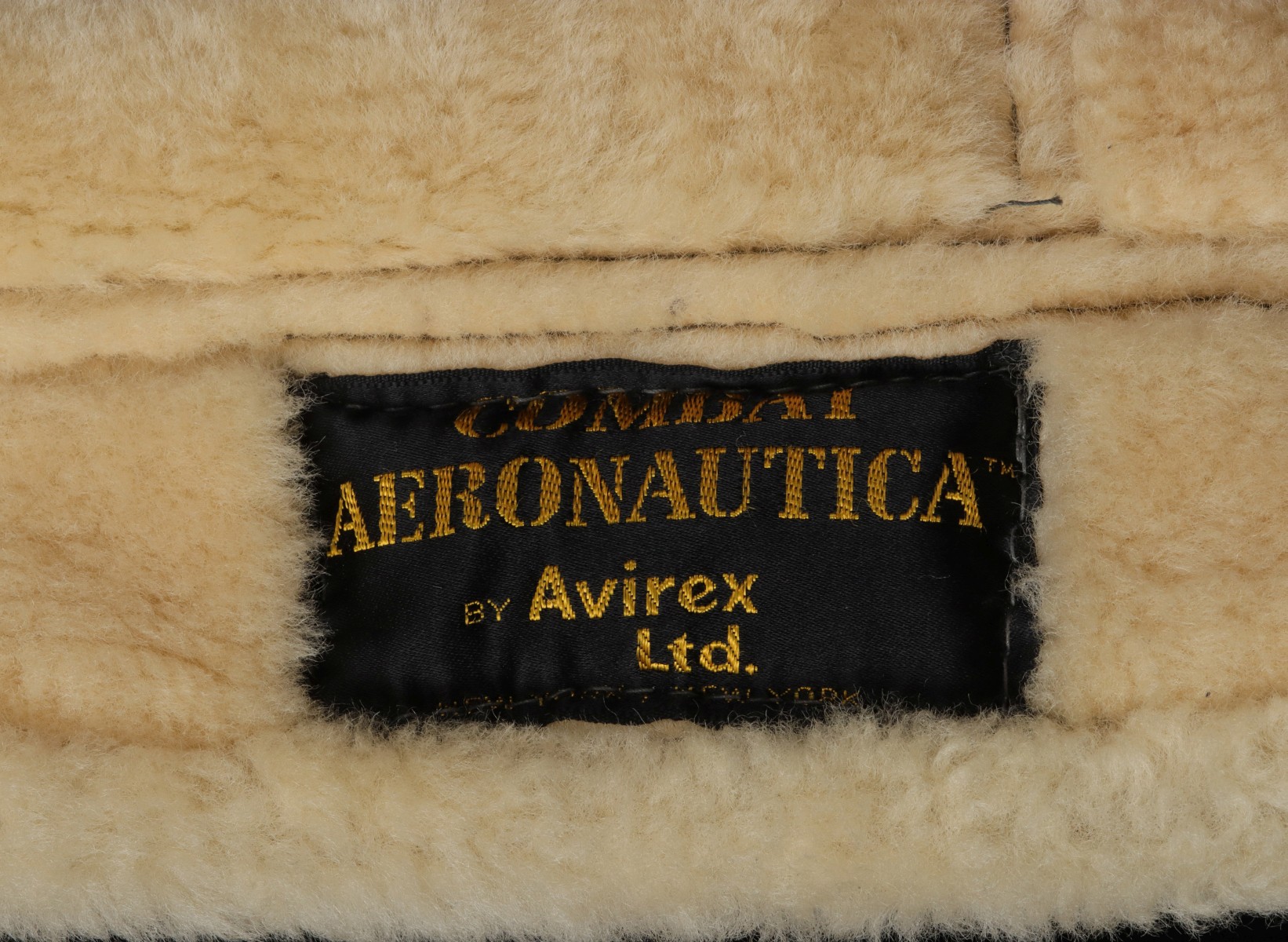 AN AVIREX LTD B-3 TYPE SHEARLING AVIATOR JACKET