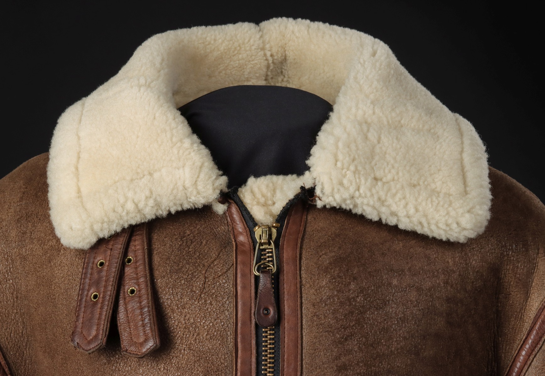 ORCHARD BRAND B-3 TYPE SHEARLING AVIATOR JACKET