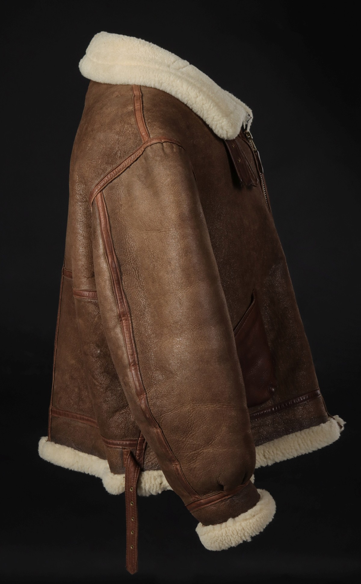 ORCHARD BRAND B-3 TYPE SHEARLING AVIATOR JACKET