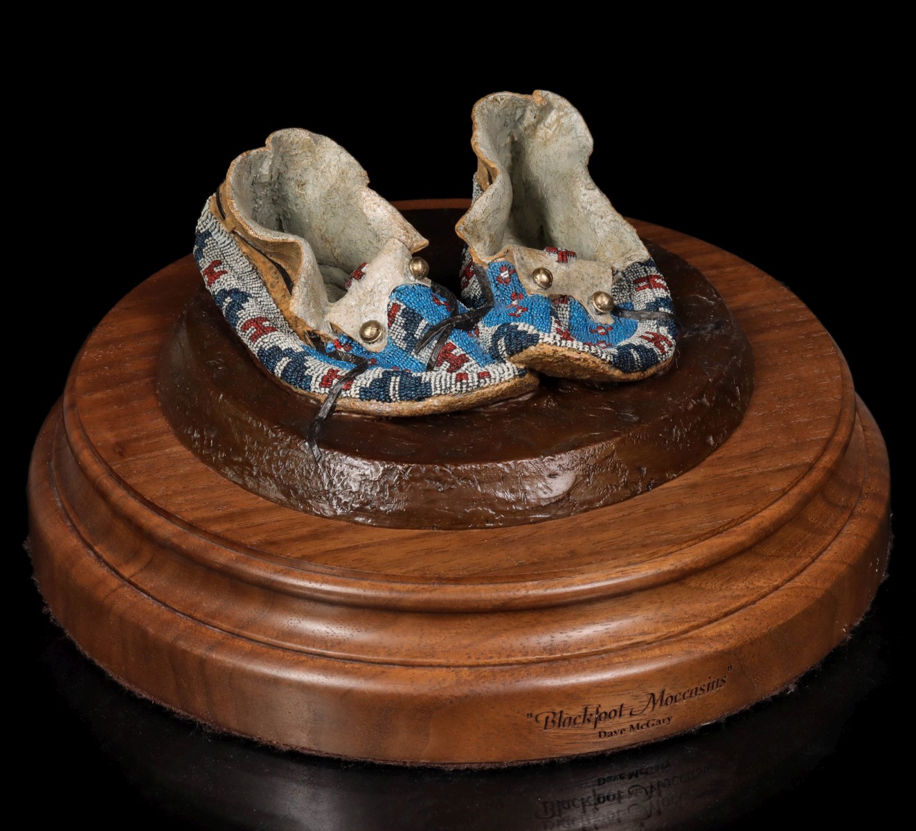 DAVE McGARY (1958-2013) POLYCHROME ENAMELED BRONZE