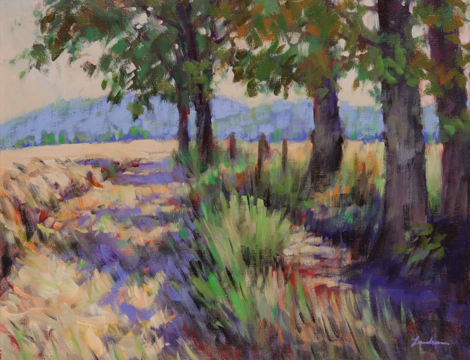 DALE LANDRUM (21st C. OREGON) OIL ON CANVAS