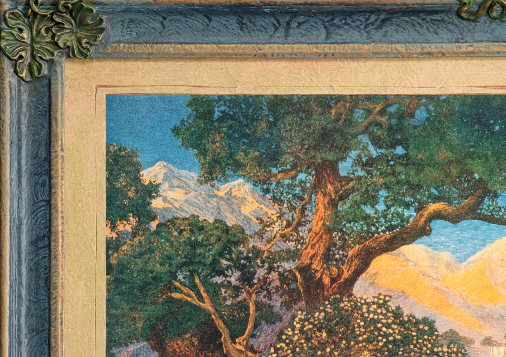 'DREAM GARDEN' PRINT AFTER MAXFIELD PARRISH CIRCA 1920