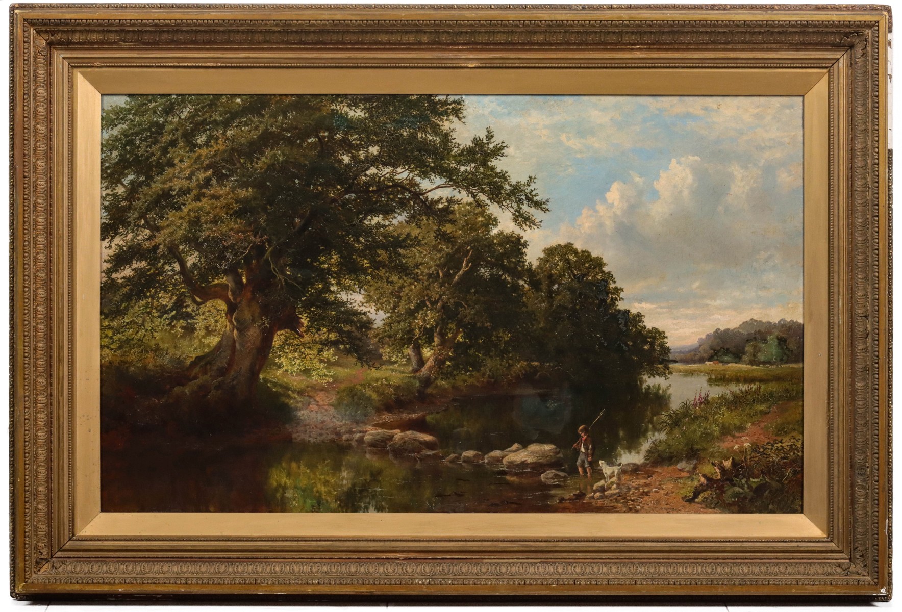 ATTRIBUTED THOMAS CRESWICK (1811-1869) OIL ON CANVAS