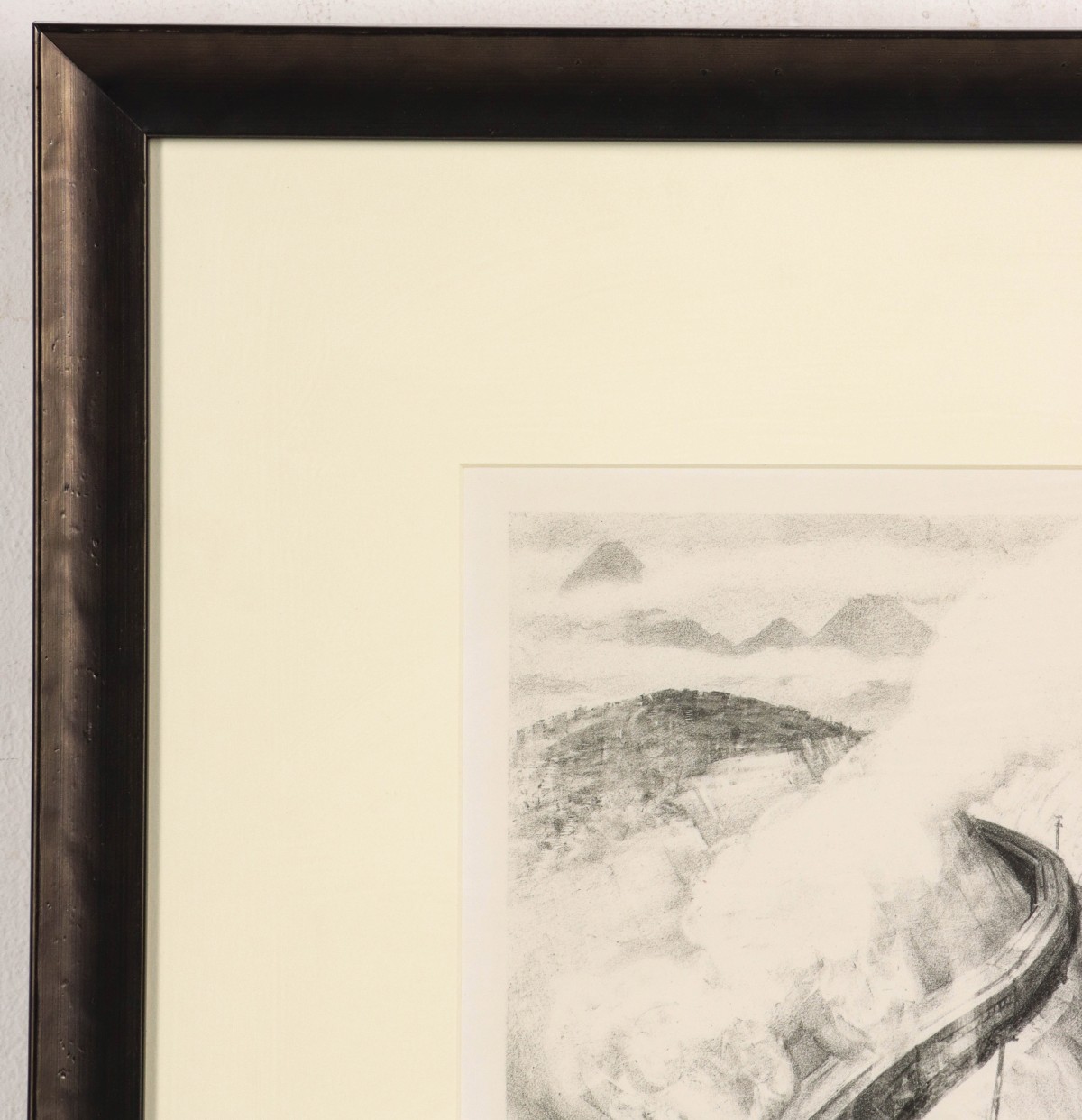 JAMES E. ALLEN (1894-1964) PENCIL SIGNED LITHOGRAPH