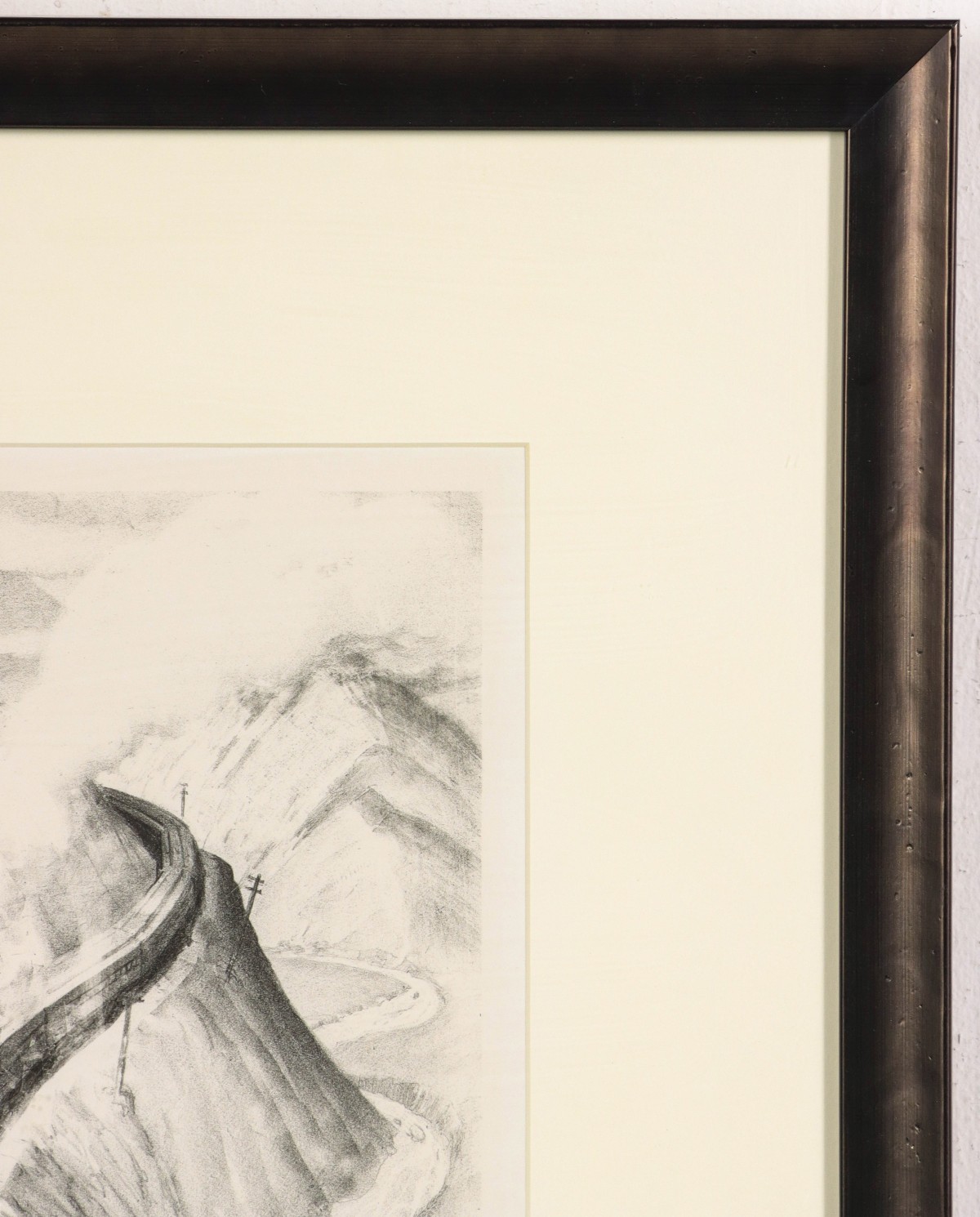 JAMES E. ALLEN (1894-1964) PENCIL SIGNED LITHOGRAPH