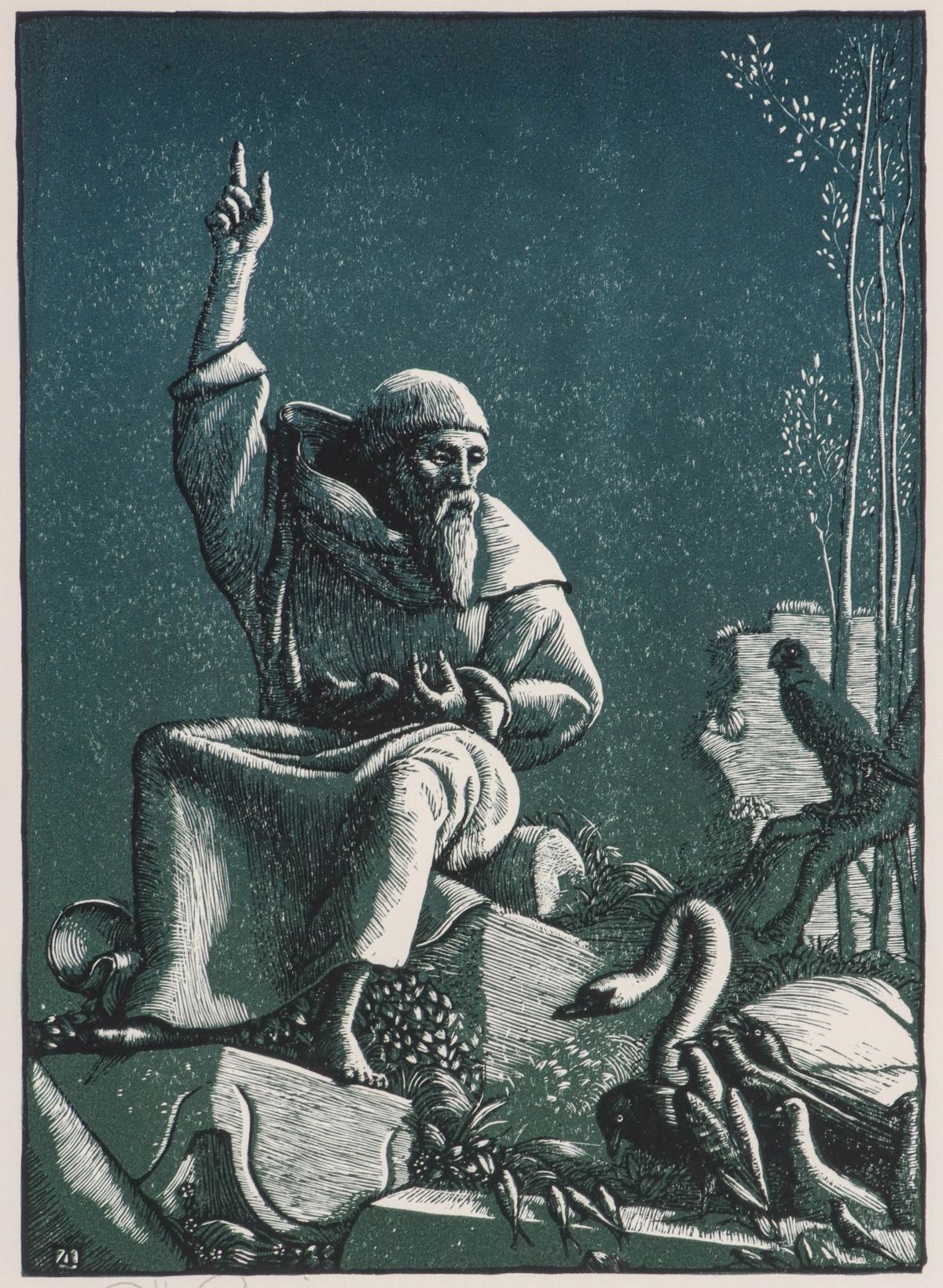 ALLEN LEWIS (1873-1957) FOR KC WOODCUT SOCIETY (2)