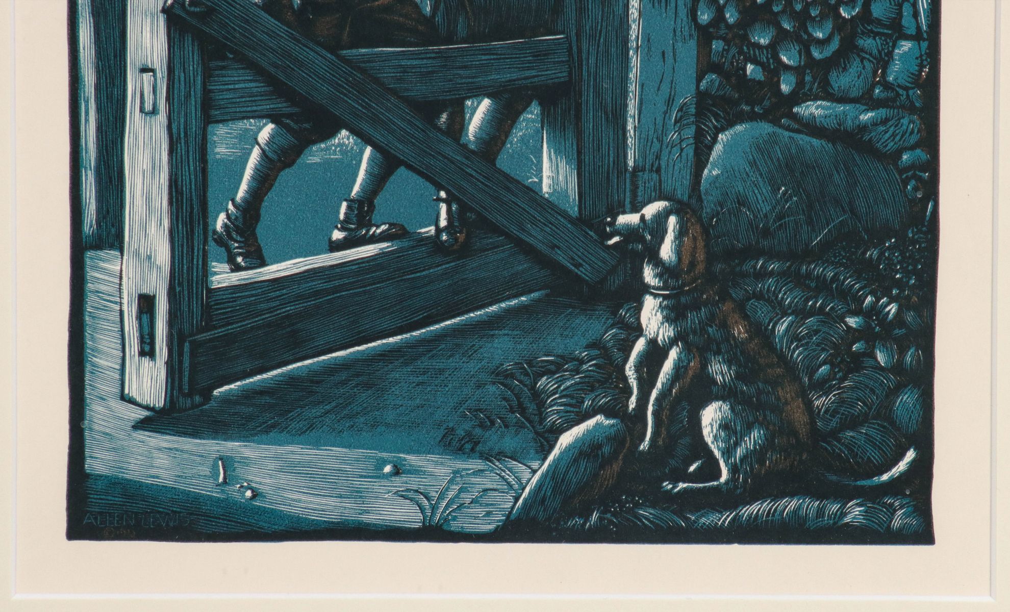 ALLEN LEWIS (1873-1957) FOR KC WOODCUT SOCIETY (2)