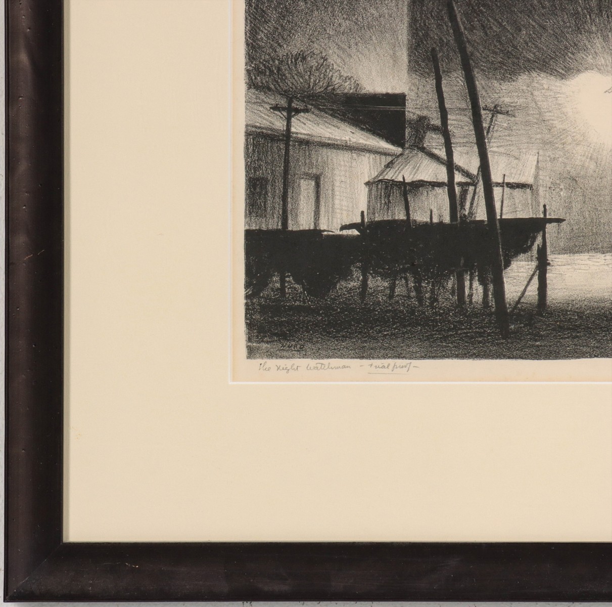 PETER HURD (1904-1984) PENCIL SIGNED LITHOGRAPH