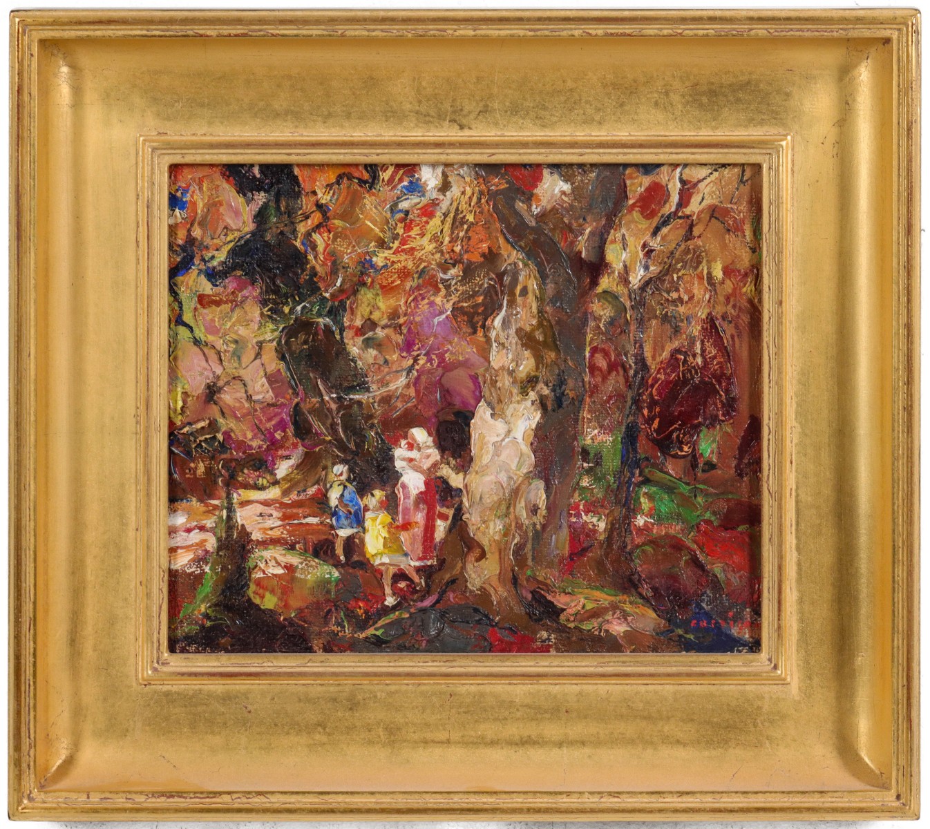 JOHN COSTIGAN (1888-1972) EXHIBITED OIL ON MASONITE