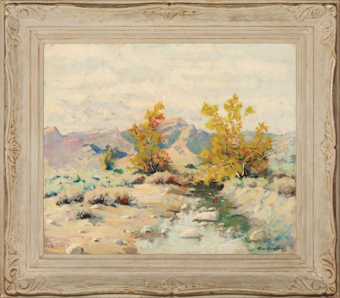 PAUL CONNER (1881-1968) CALIFORNIA OIL ON CANVAS