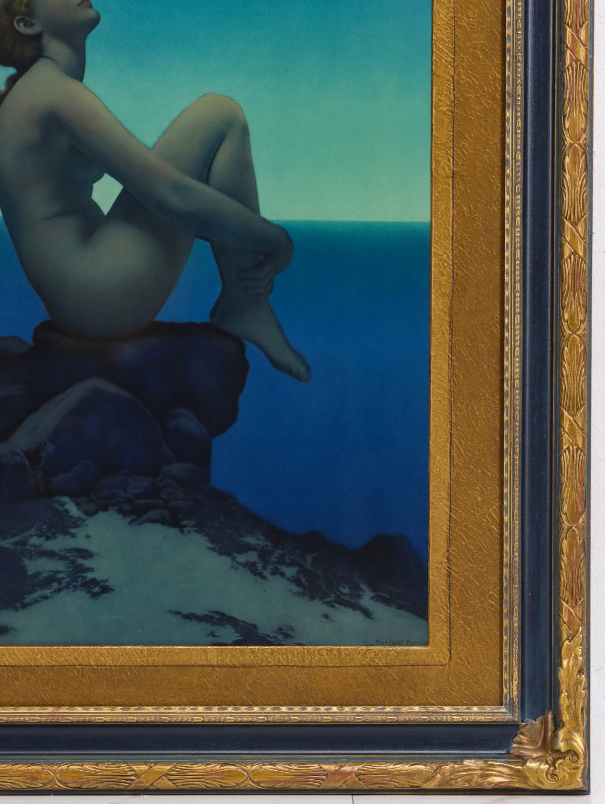 LARGE MECHANICAL PRINT 'STARS' AFTER MAXFIELD PARRISH