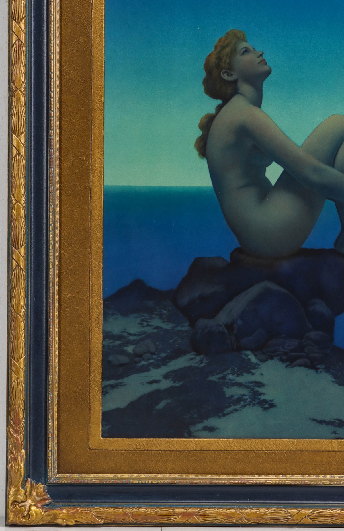 LARGE MECHANICAL PRINT 'STARS' AFTER MAXFIELD PARRISH