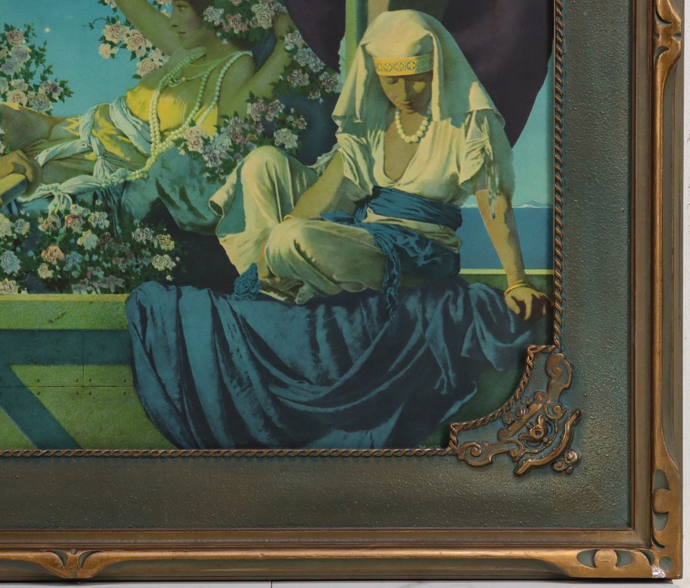 SCARCE LARGE 'CLEOPATRA' PRINT AFTER MAXFIELD PARRISH