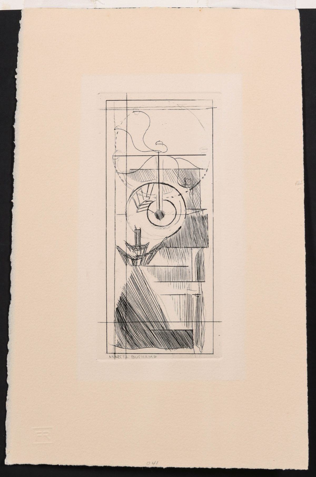 MARCEL DUCHAMP (1887-1968) ETCHING