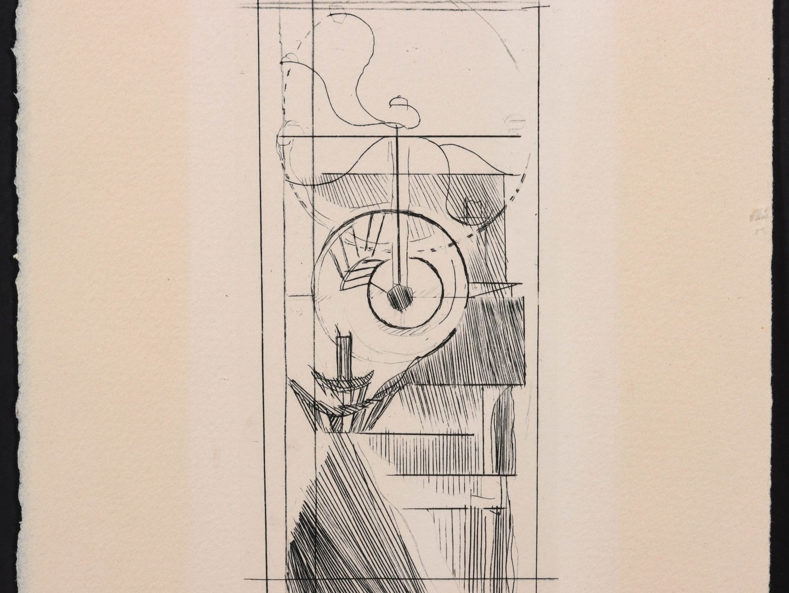 MARCEL DUCHAMP (1887-1968) ETCHING