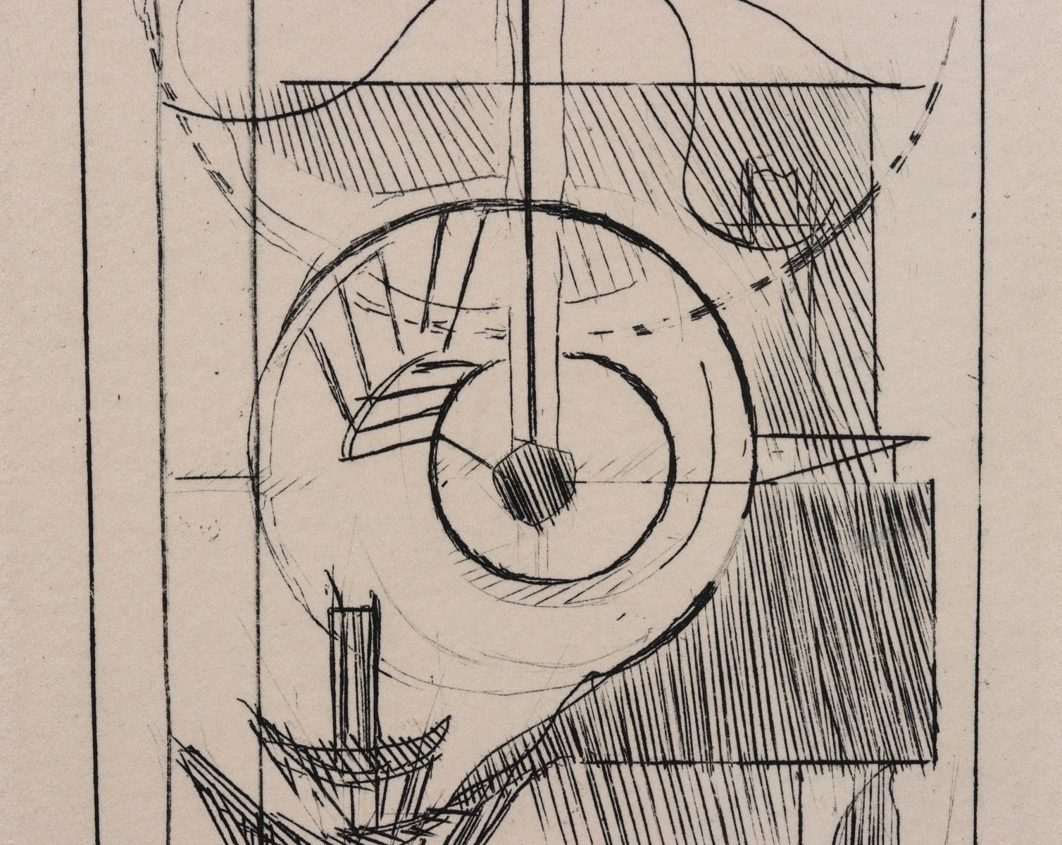 MARCEL DUCHAMP (1887-1968) ETCHING