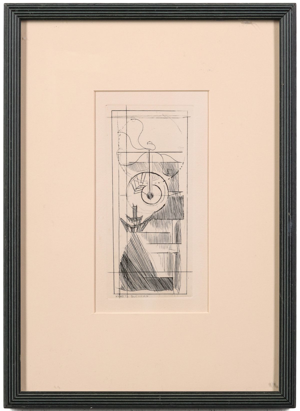 MARCEL DUCHAMP (1887-1968) ETCHING