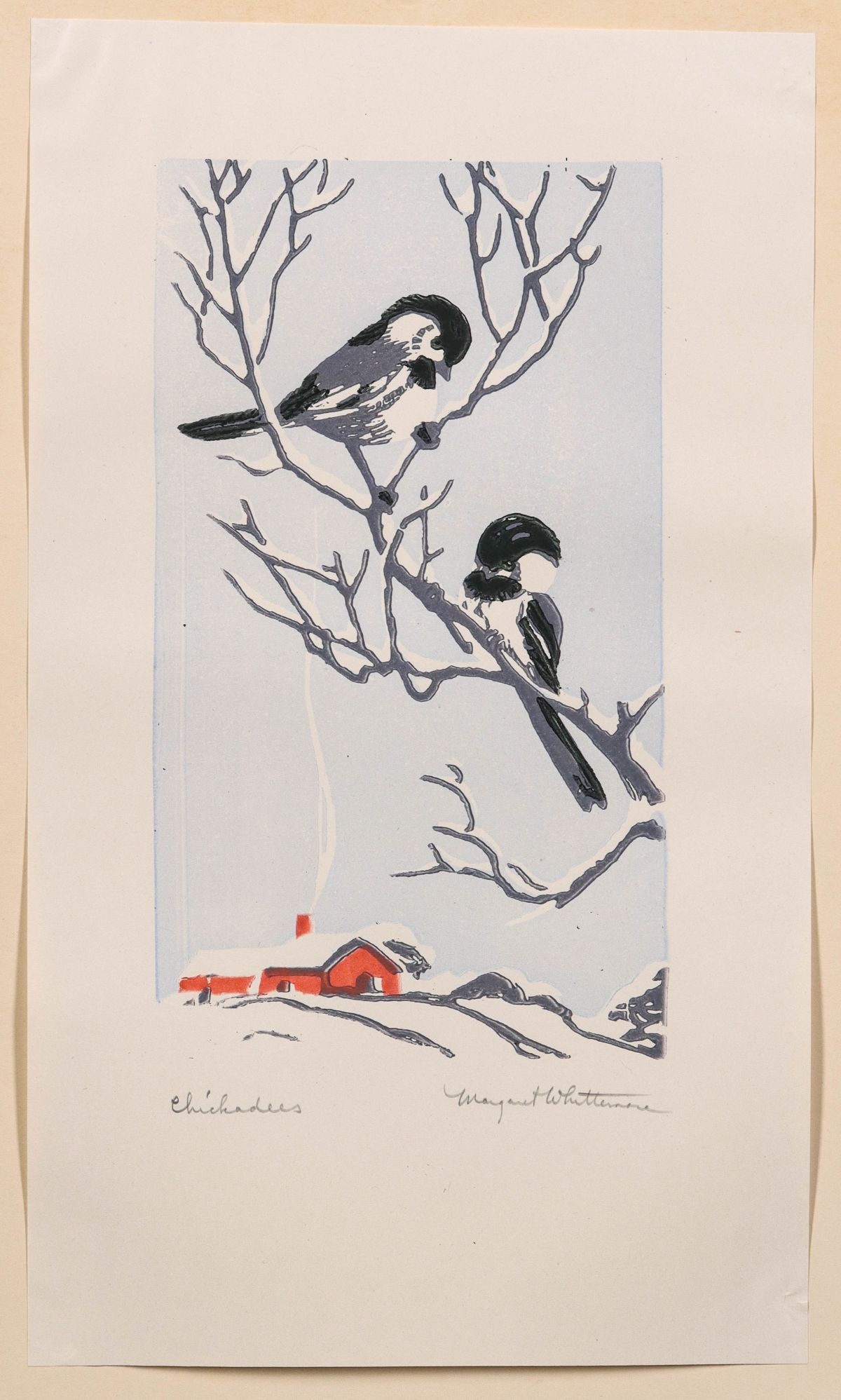 MARGARET WHITTEMORE (1897-1983) SIGNED COLOR WOODBLOCKS