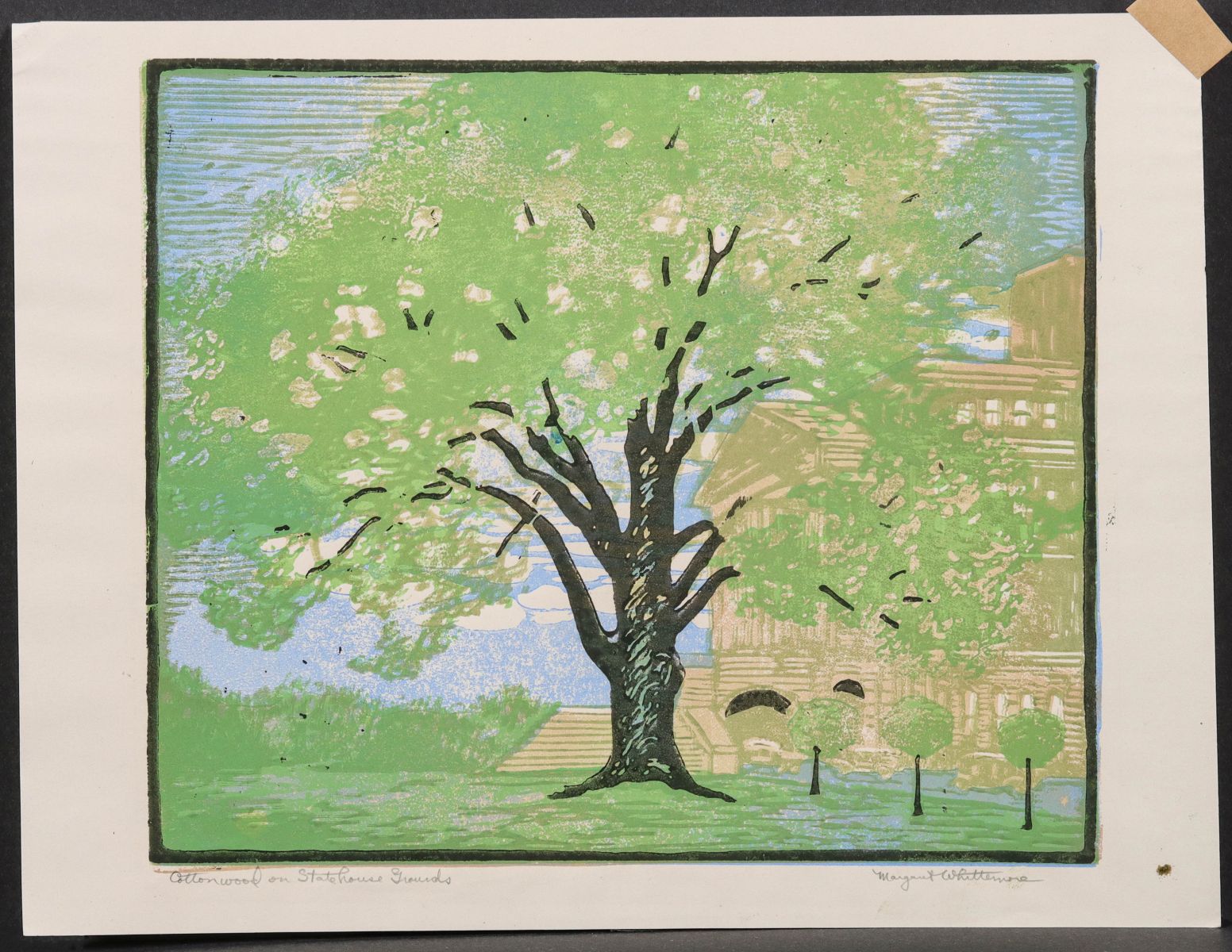 MARGARET WHITTEMORE (1897-1983) SIGNED COLOR WOODBLOCKS