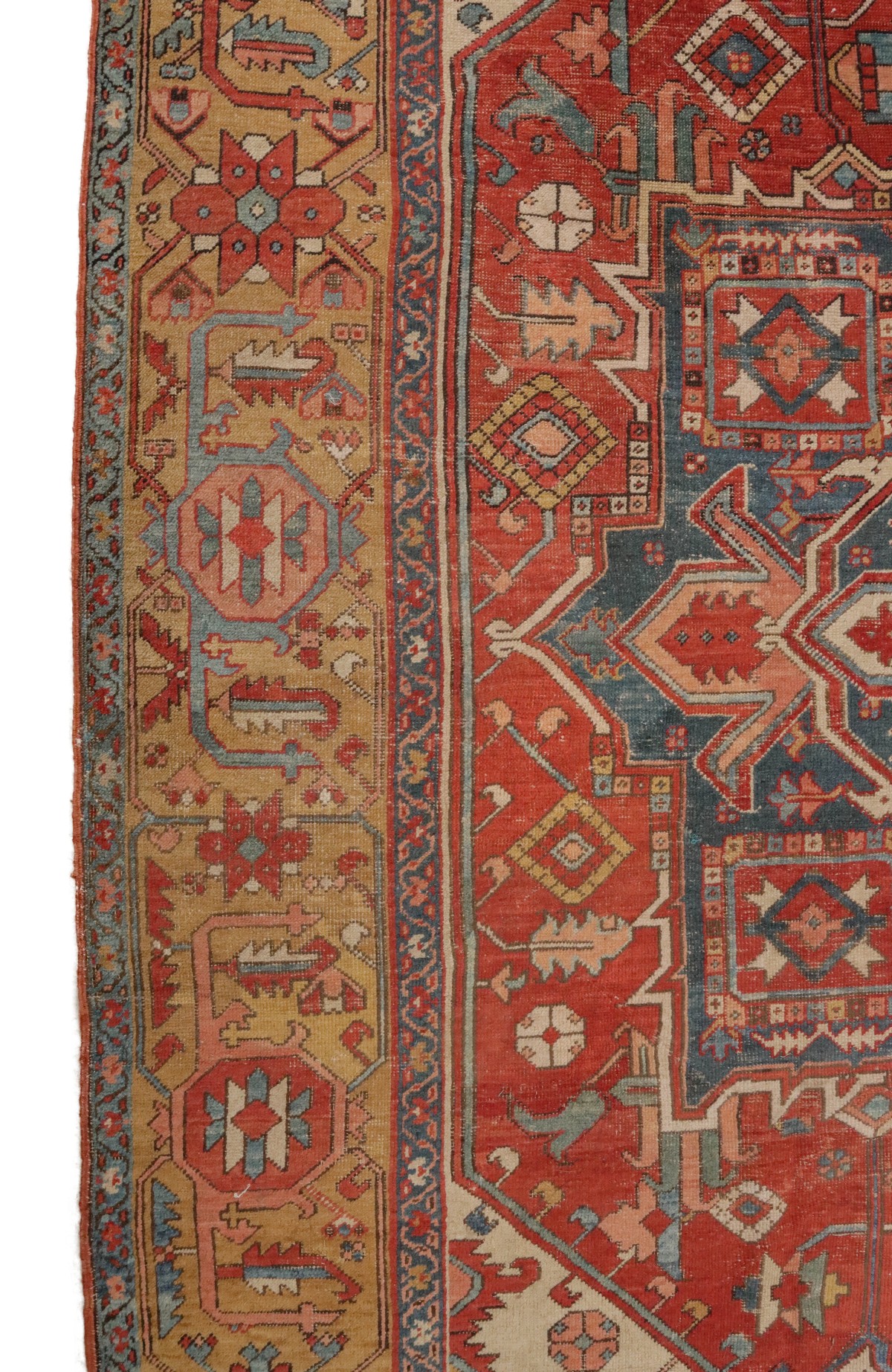 A FINE NW PERSIAN HERIZ SERAPI CARPET CIRCA 1890