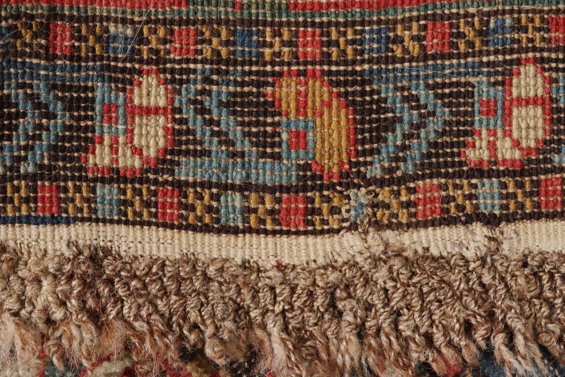 A FINE ANTIQUE NORTHEAST CAUCASUS KUBA RUNNER RUG