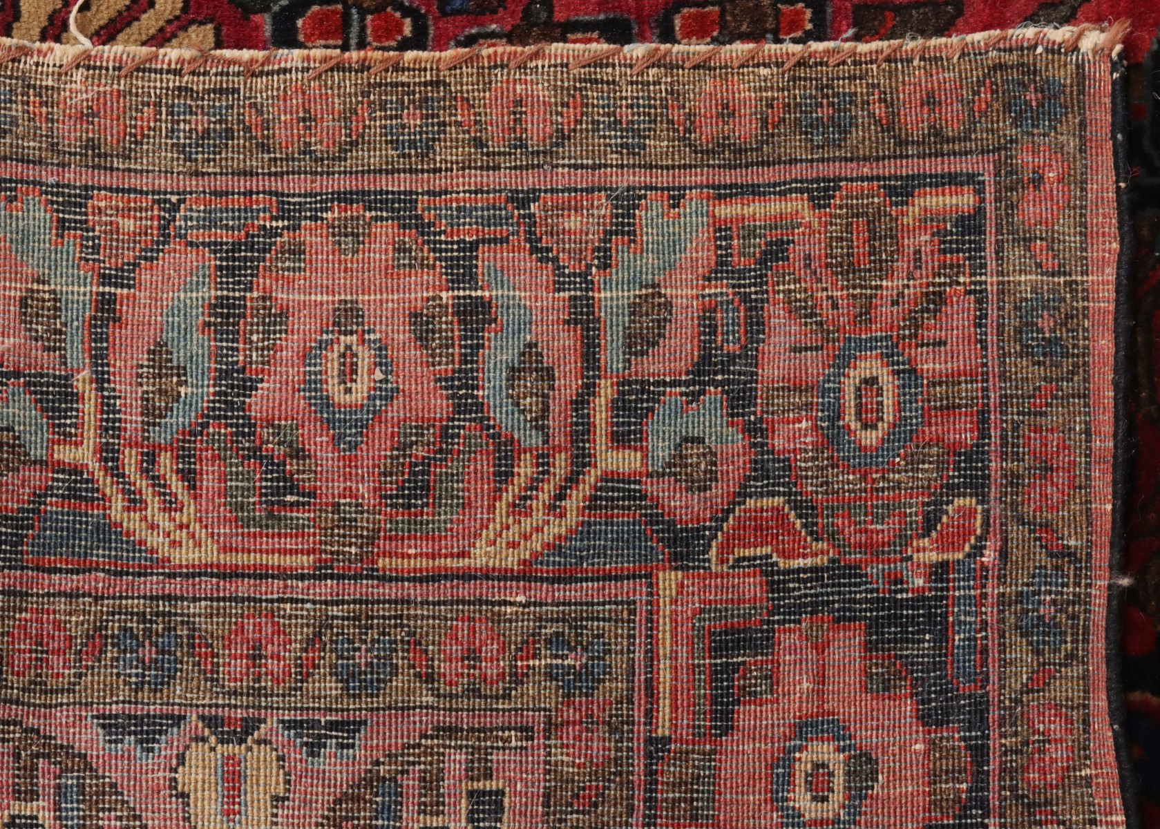 A JEWEL COLOR PERSIAN SAROUK CARPET CIRCA 1920