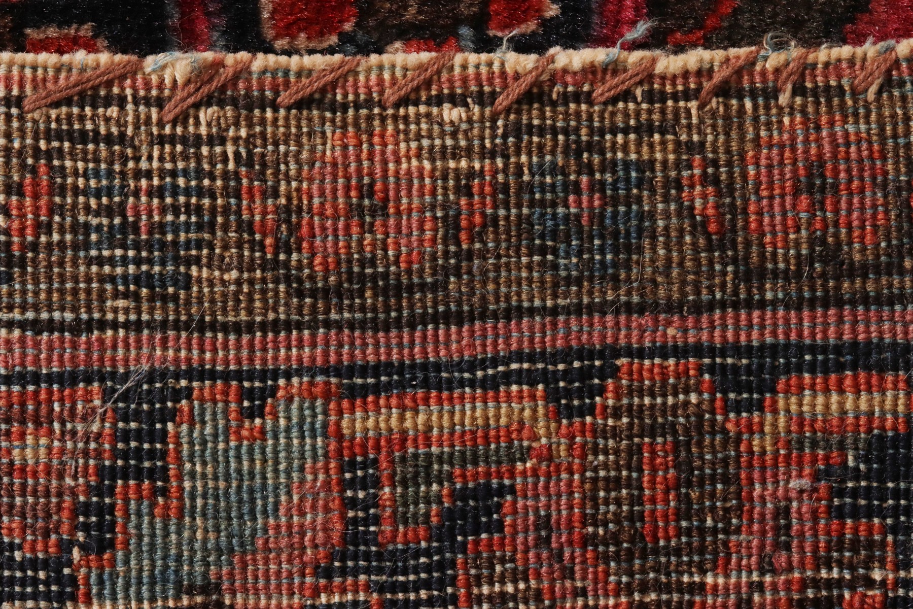 A JEWEL COLOR PERSIAN SAROUK CARPET CIRCA 1920