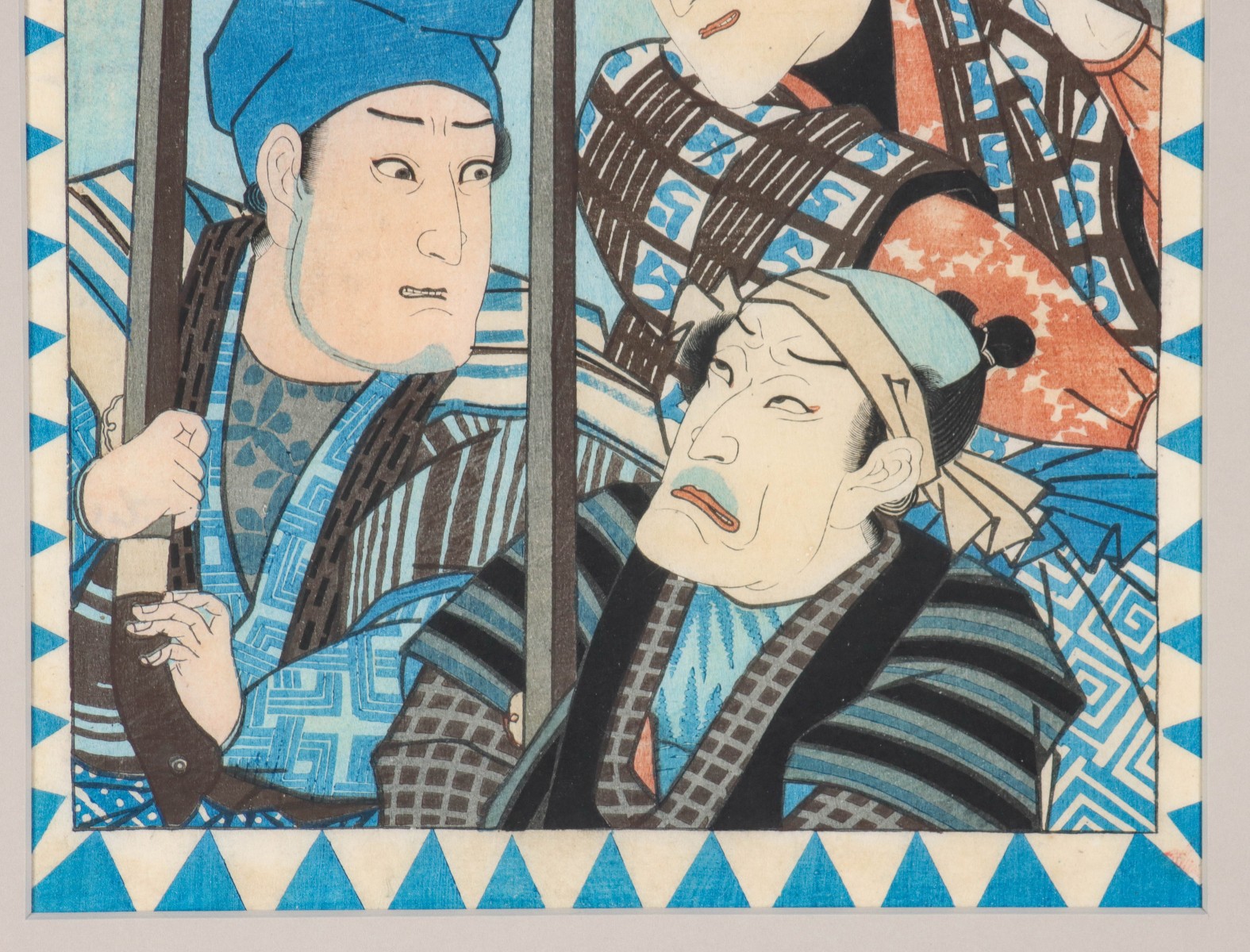 UTAGAWA KUNISADA II (1823-1880) TWO WOODBLOCK PRINTS