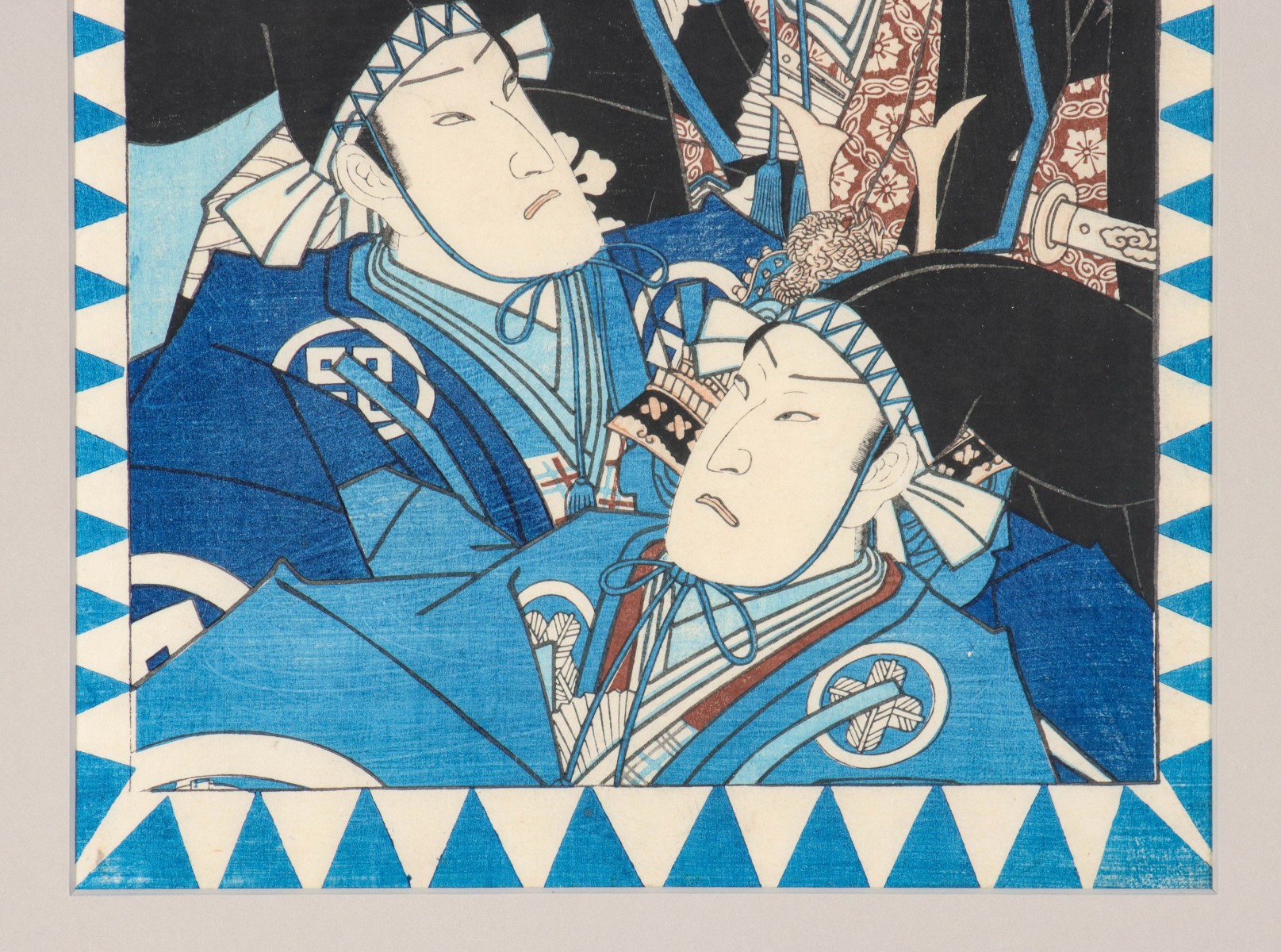 UTAGAWA KUNISADA II (1823-1880) TWO WOODBLOCK PRINTS