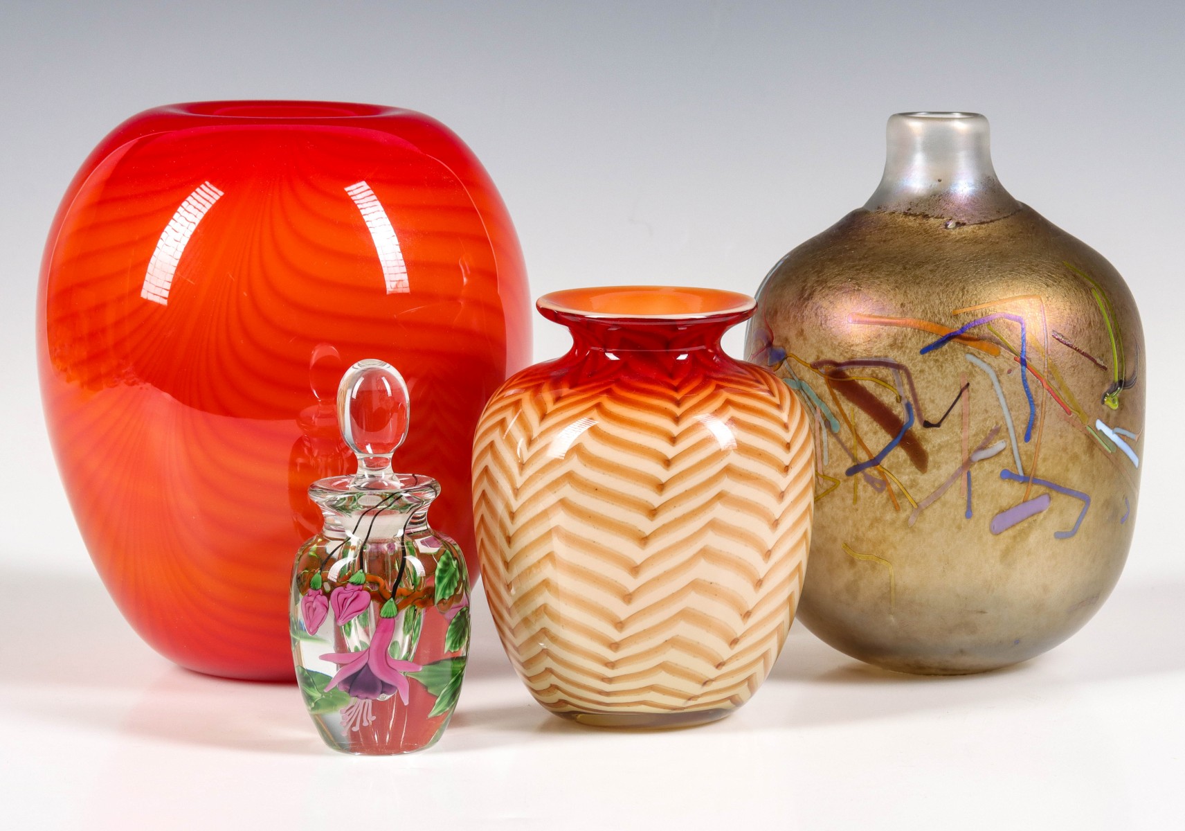 LUNDBERG, NOUROT AND VALLIEN CONTEMPORARY ART GLASS