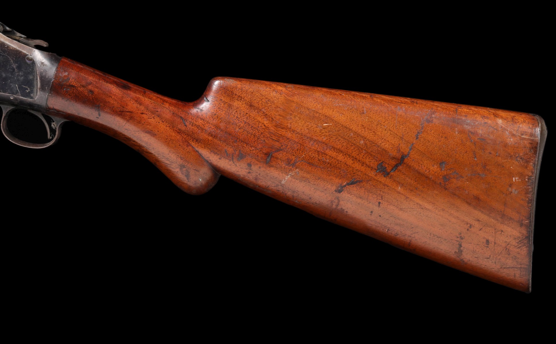 A WINCHESTER 12 GAUGE MODEL 1897 RIOT SHOTGUN