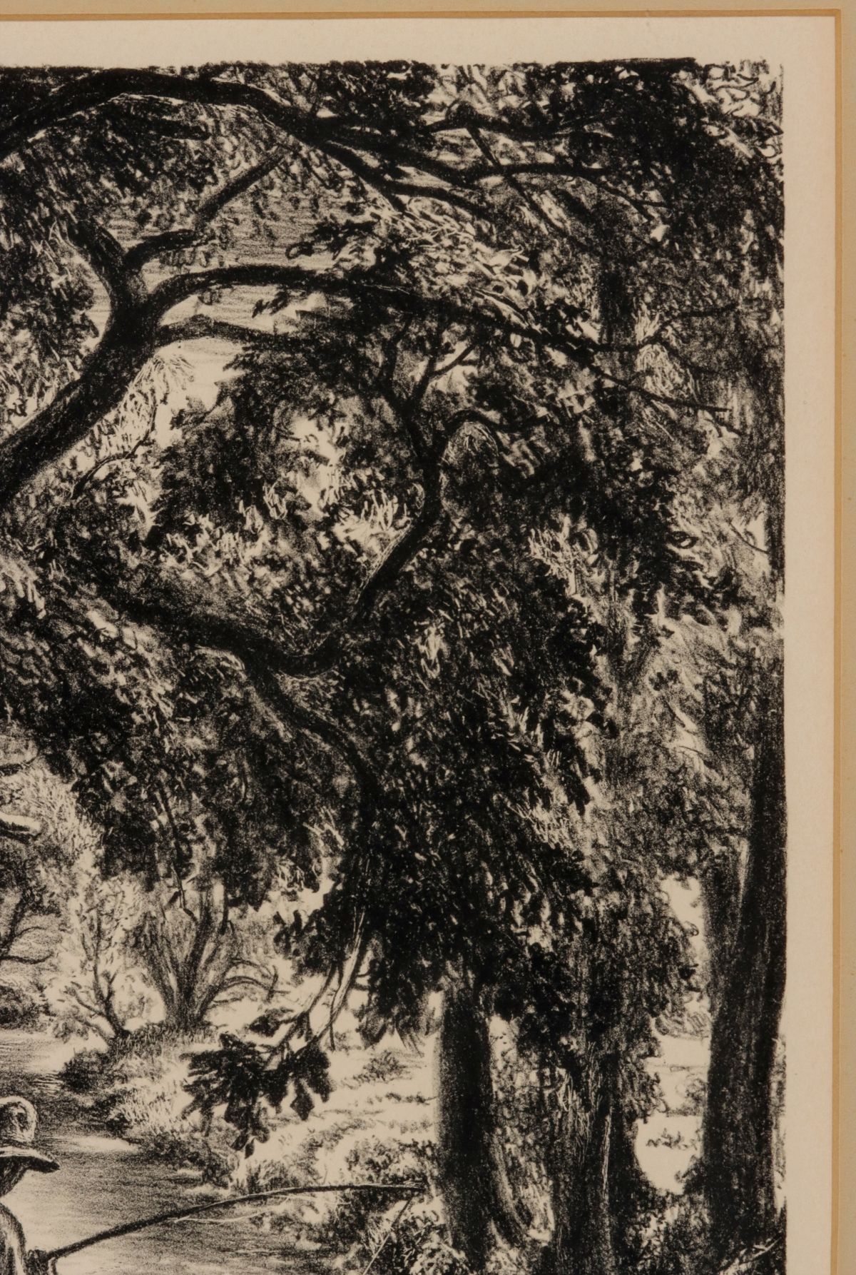 CHARLES BANKS WILSON (1918-2013) PENCIL SIGNED LITHOGPH