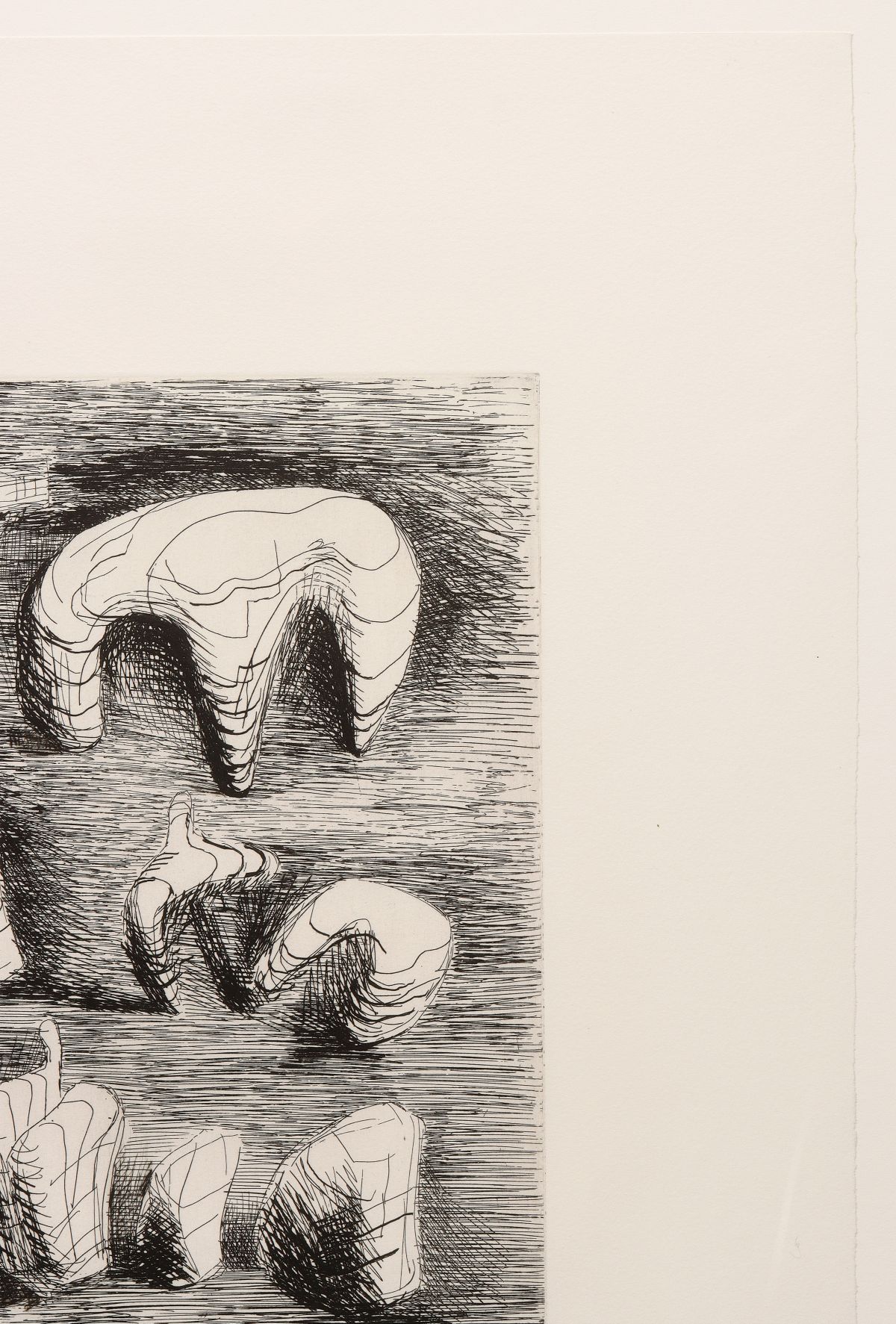 HENRY MOORE (1898-1986) PENCIL SIGNED ETCHING