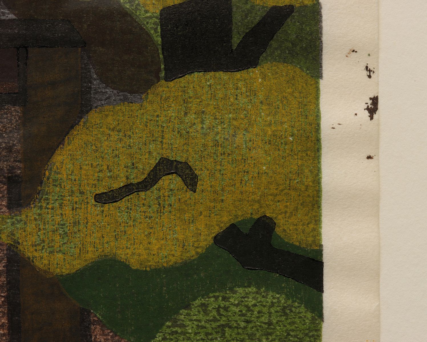 MASAO IDO (BORN 1945) WOODBLOCK PRINT IN TEN COLORS