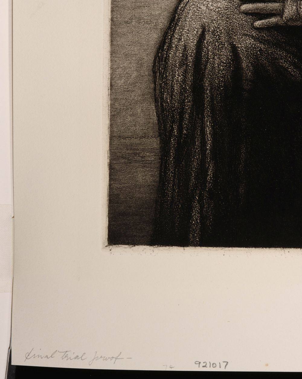 MARTIN LEWIS (1881-1962) PENCIL SIGNED AQUATINT ETCHING