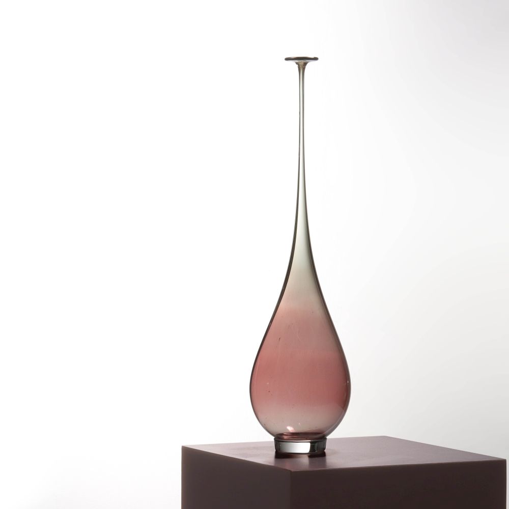A VERY FINE NILS LANDBERG VASE FOR ORREFORS C. 1960