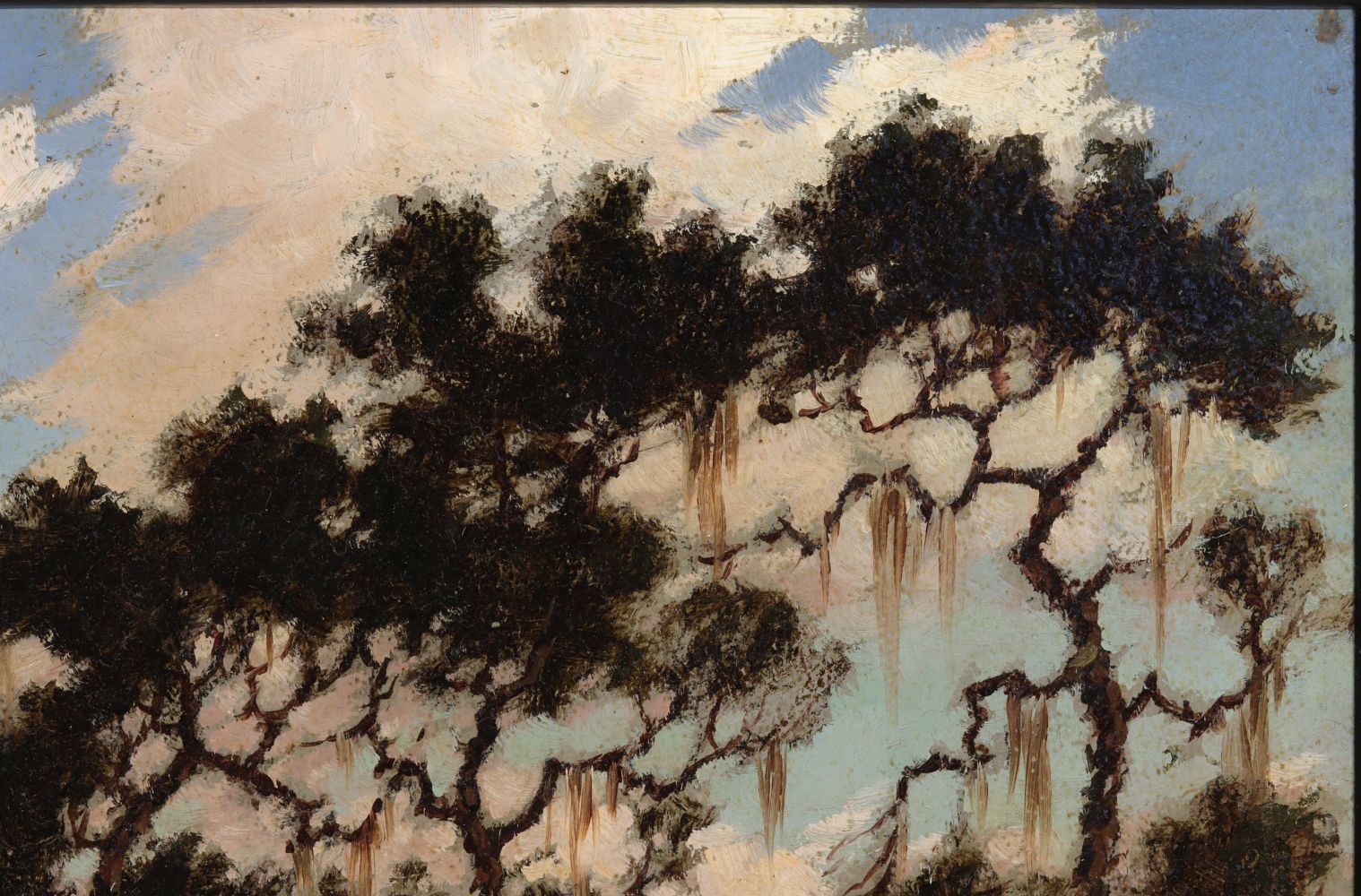 BENSON B. MOORE (1882-1974) Oil ON ARTIST'S BOARD