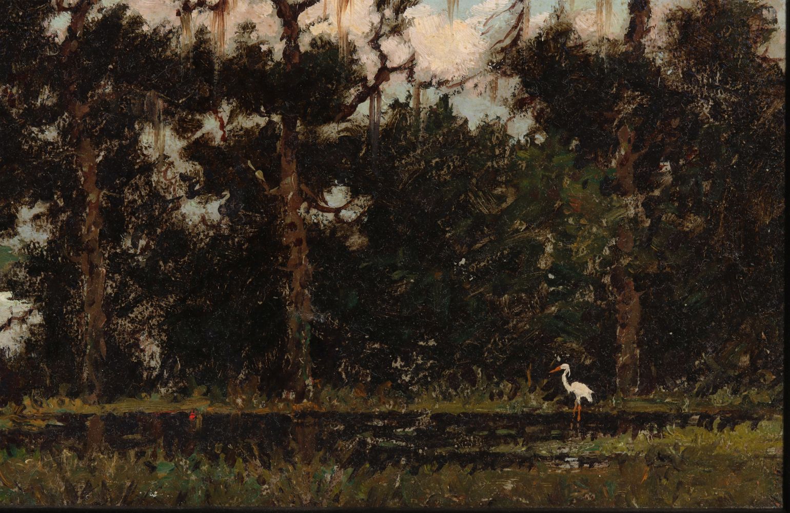BENSON B. MOORE (1882-1974) Oil ON ARTIST'S BOARD