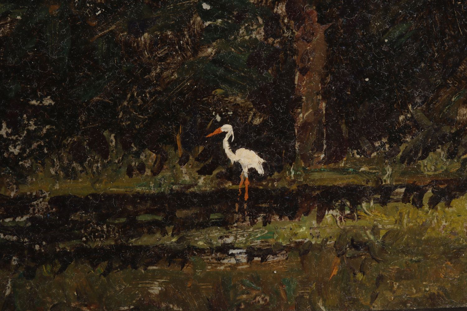BENSON B. MOORE (1882-1974) Oil ON ARTIST'S BOARD